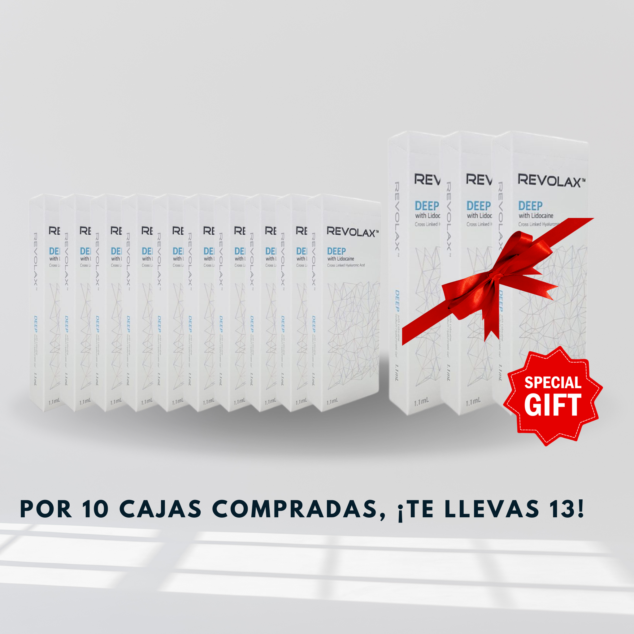 MEGA PACK: 10 REVOLAX DEEP LIDOCAINE + 3 GRATIS